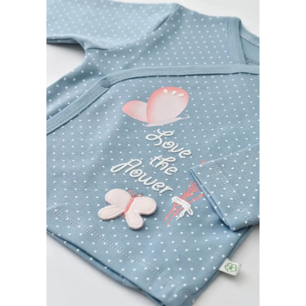 Bibaby Organik Hastane Çıkışı 5li Wild Flowers Spring Blue