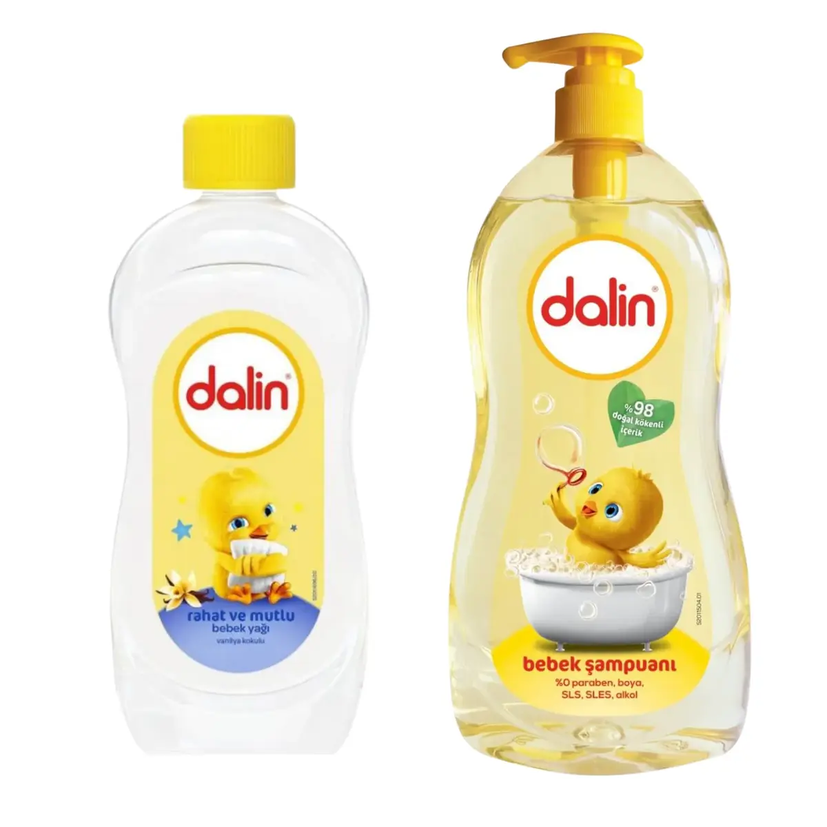 Dalin Şampuan + Bebek Yağı (Avantaj Paketi)
