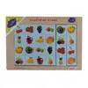 Playwood Ahşap Eğitici Eşleştirme Karışık Meyveler Sebzeler