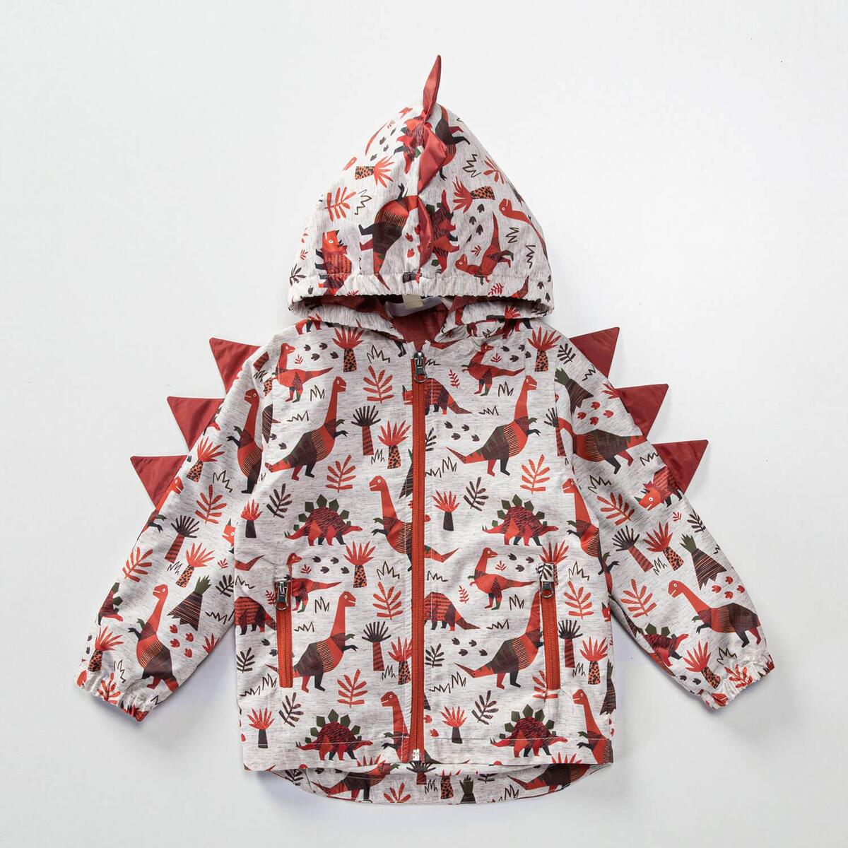 Midimod Yağmurluk Dinazor Baskılı Kiremit