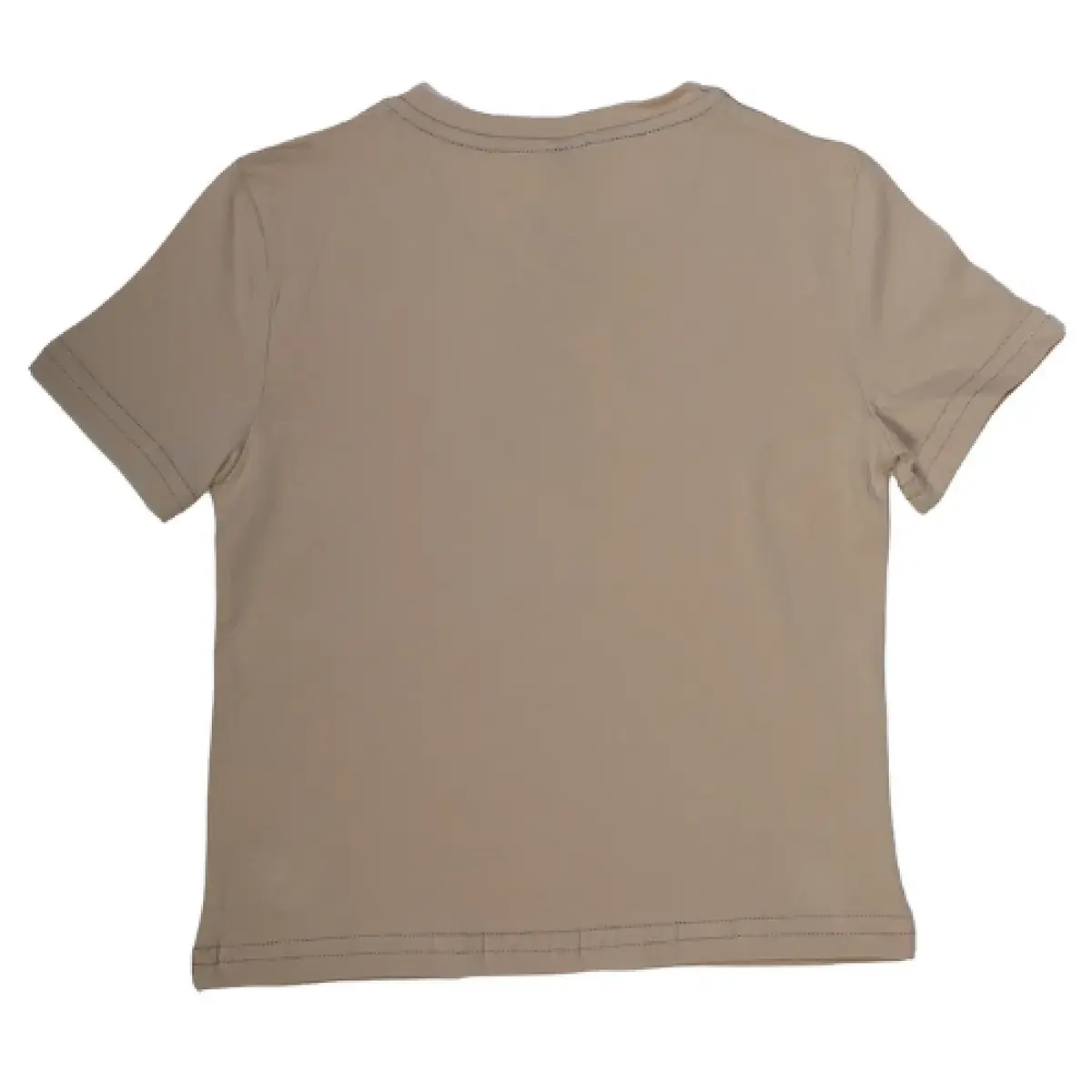 Hvc T-Shirt Orijinal Baskılı Kahverengi