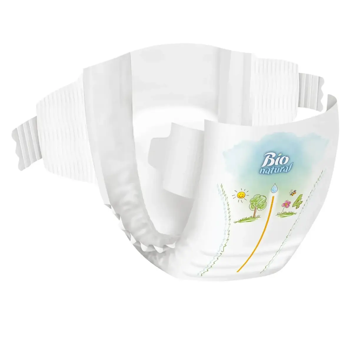 Sleepy Bebek Bezi Bio Natural 6 Beden Maxi 15-25 Kg 64lü