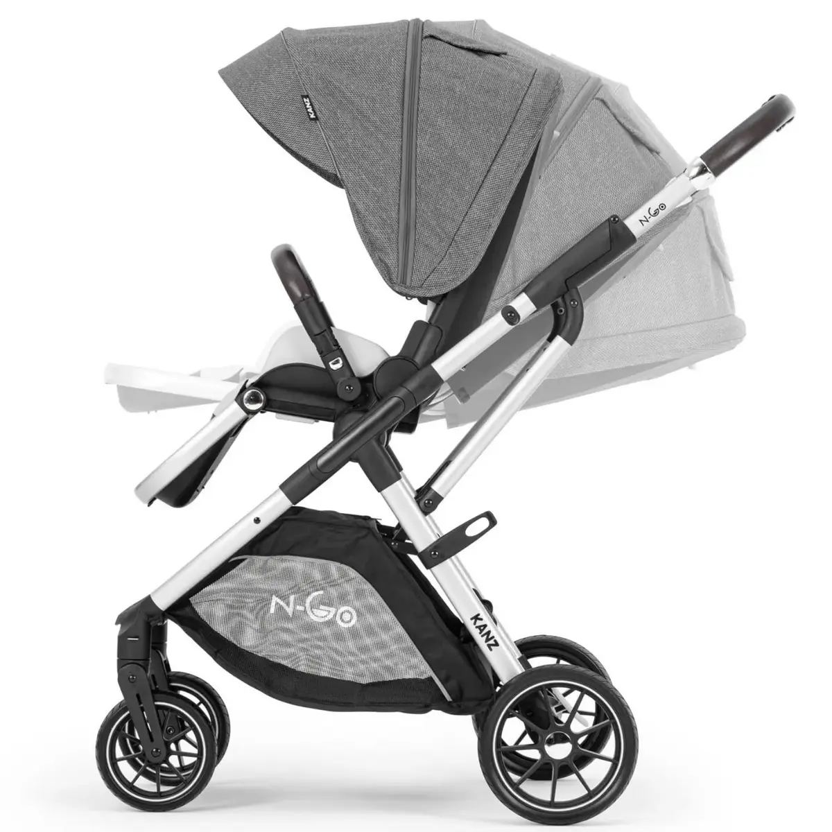 Kanz N-Go Travel Sistem Bebek Arabası Gri