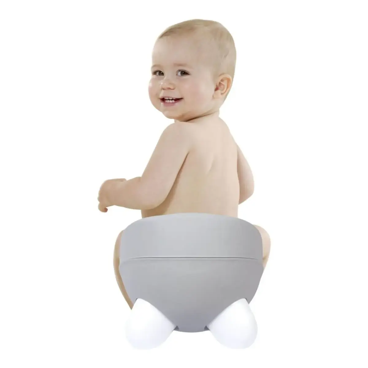 Sevi Bebe Sevimli Lazımlık Gri
