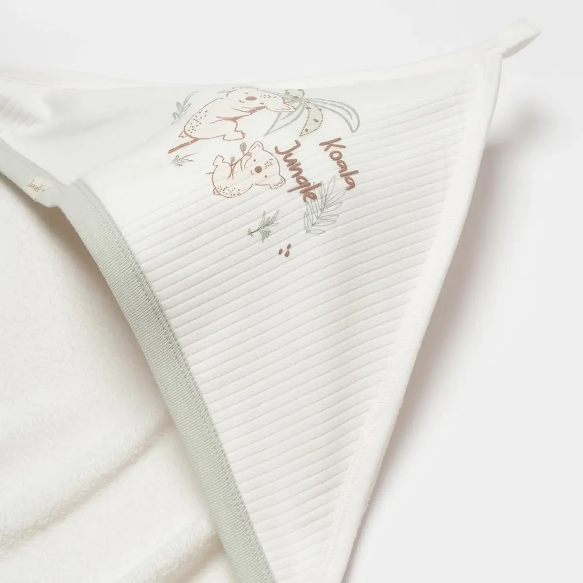 Bibaby Organik Panço Havlu Koala Jungle Mint