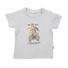 Mini Damla T-Shirt Safari Mavi