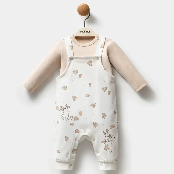 Moi Noi Salopet Tavşan Ekru