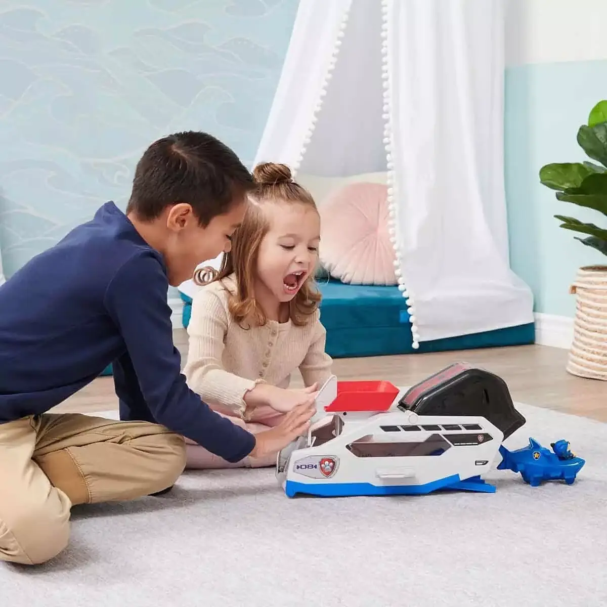 Paw Patrol Aqua Pups Balina Devriyesi Oyun Seti