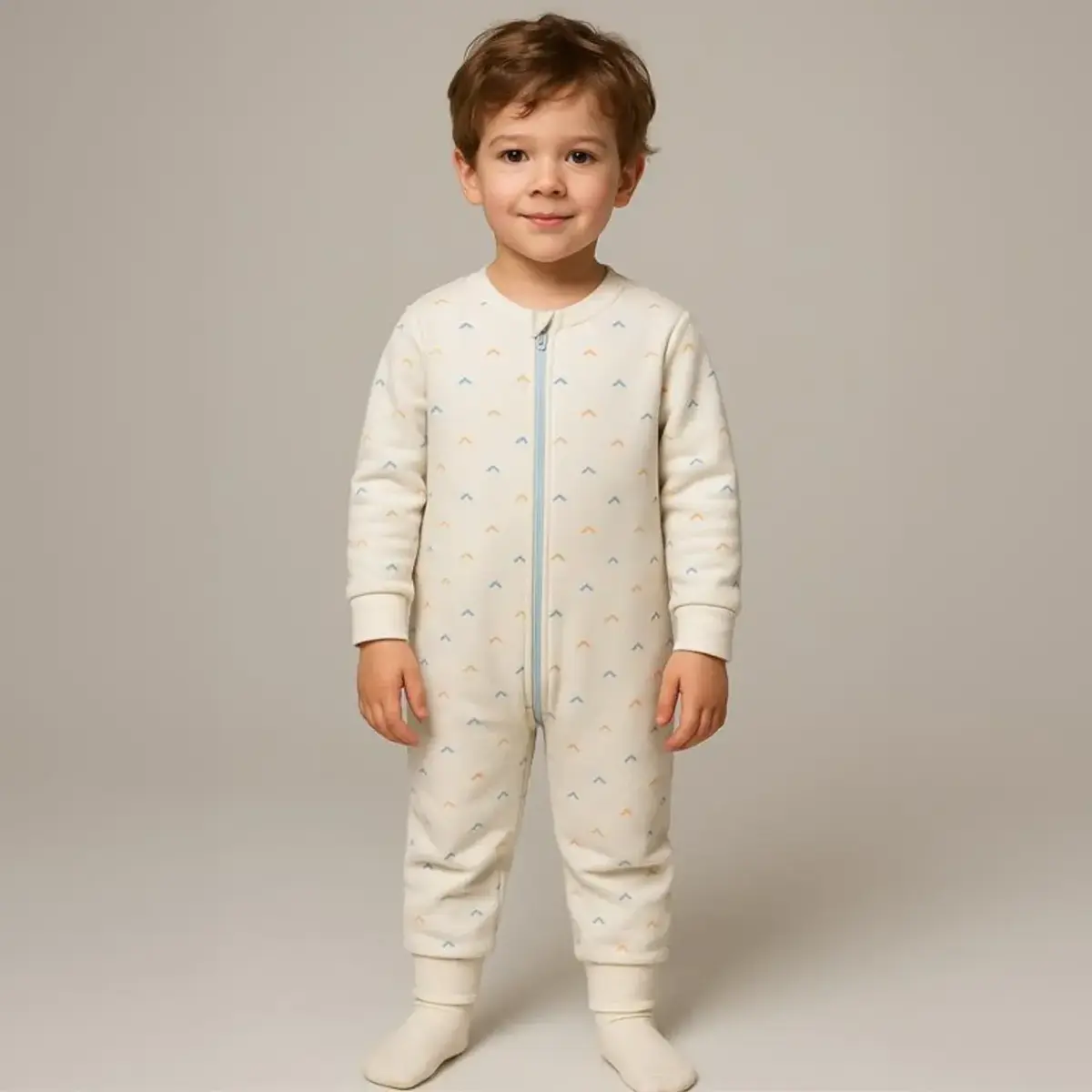 Moi Noi Uyku Tulumu Çoraplı 2,5 Tog Açık Zigzag Desenli