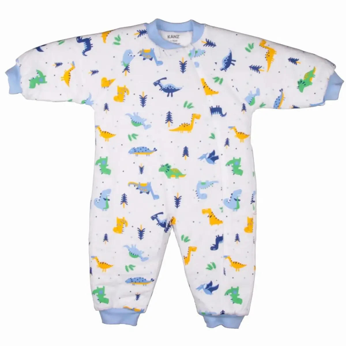 Kanz Uyku Tulumu Dinozor Desenli Mavi Kanz Uyku Tulumu Dinozor Desenli Mavi