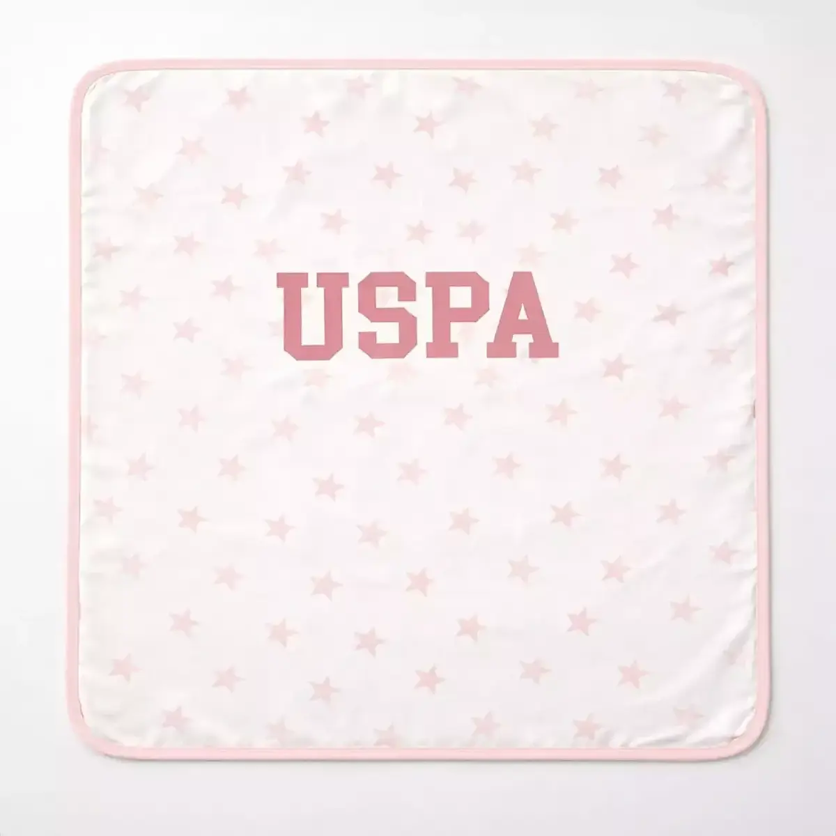 U.S. Polo Battaniye Beyaz