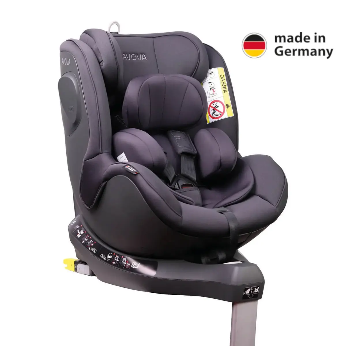 Avova Sperber Fix I-Size Oto Koltuğu 0-18 Kg Koala Grey Avova Sperber Fix I-Size Oto Koltuğu 0-18 Kg Koala Grey