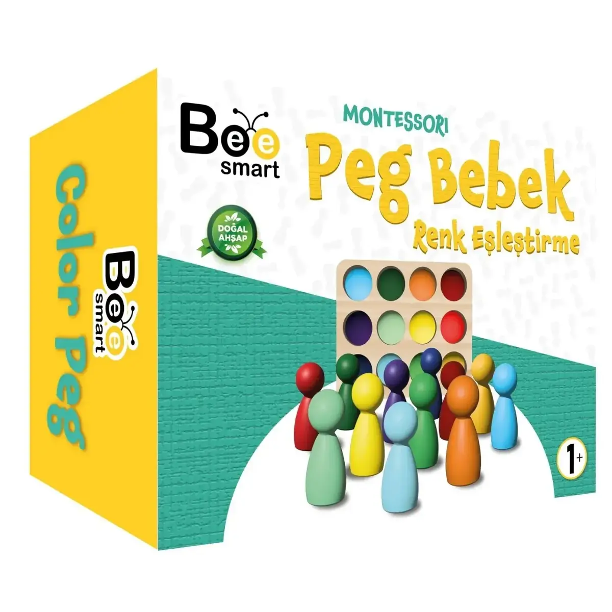Bee Smart Peg Bebek 12'li İnsan Figürleri