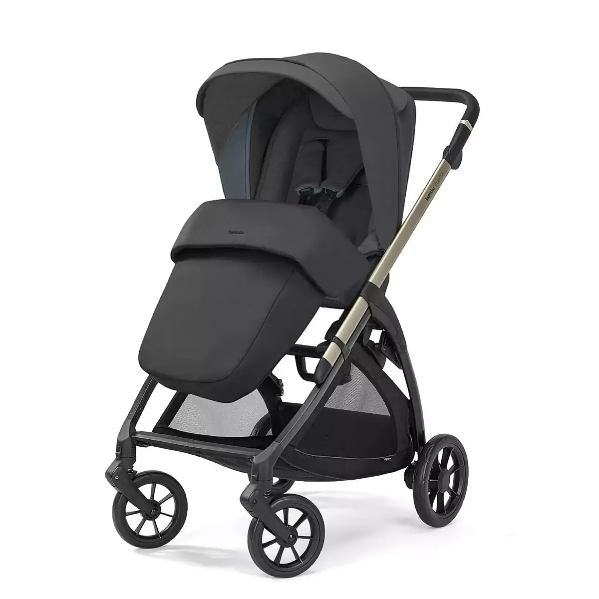 Inglesina Electa+ Bebek Arabası Darwin Recline 4'lü Sistem Upper Black