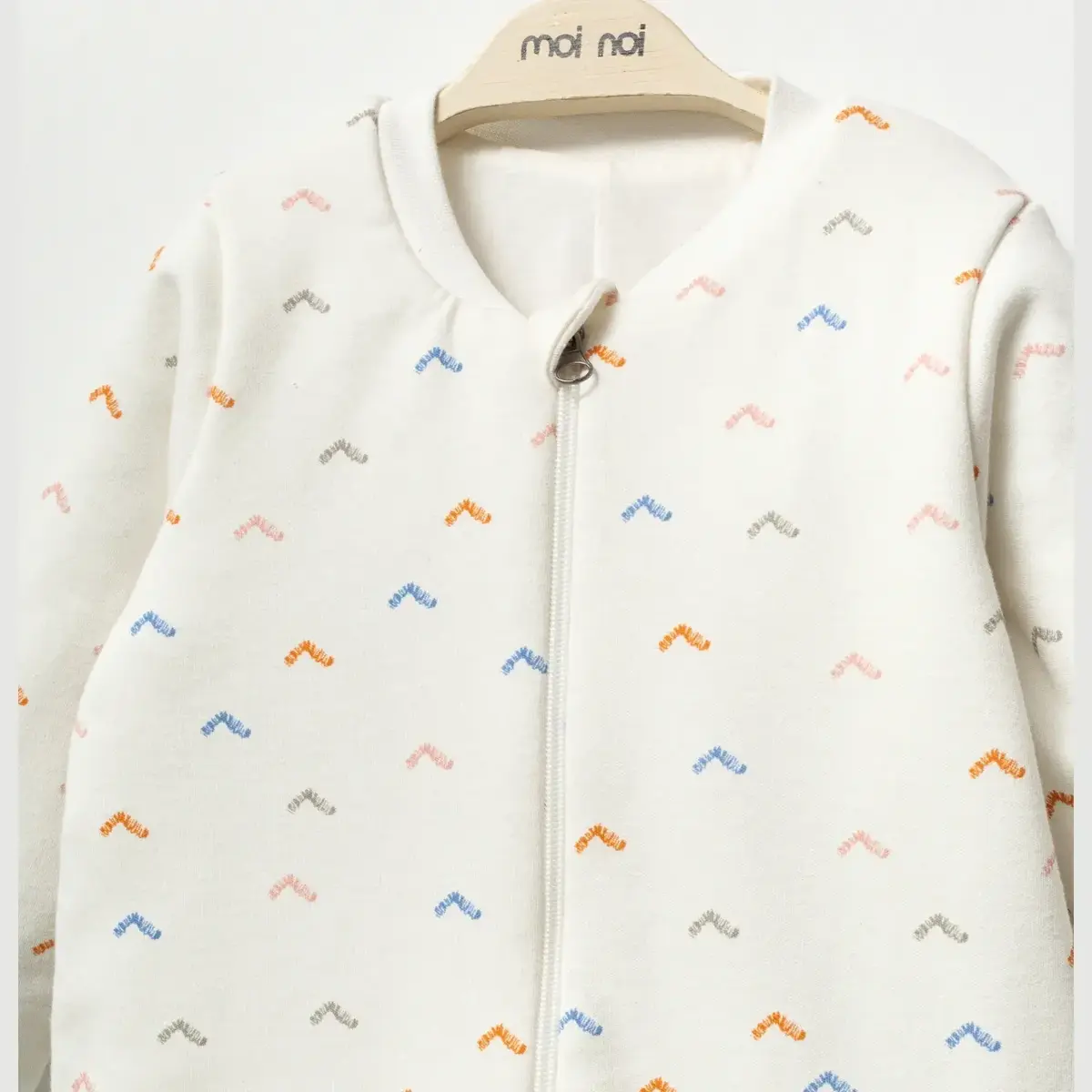 Moi Noi Uyku Tulumu Çoraplı 2,5 Tog Açık Zigzag Desenli