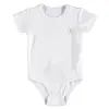 Bibaby Organik Body Kısa Kol Basic Ekru