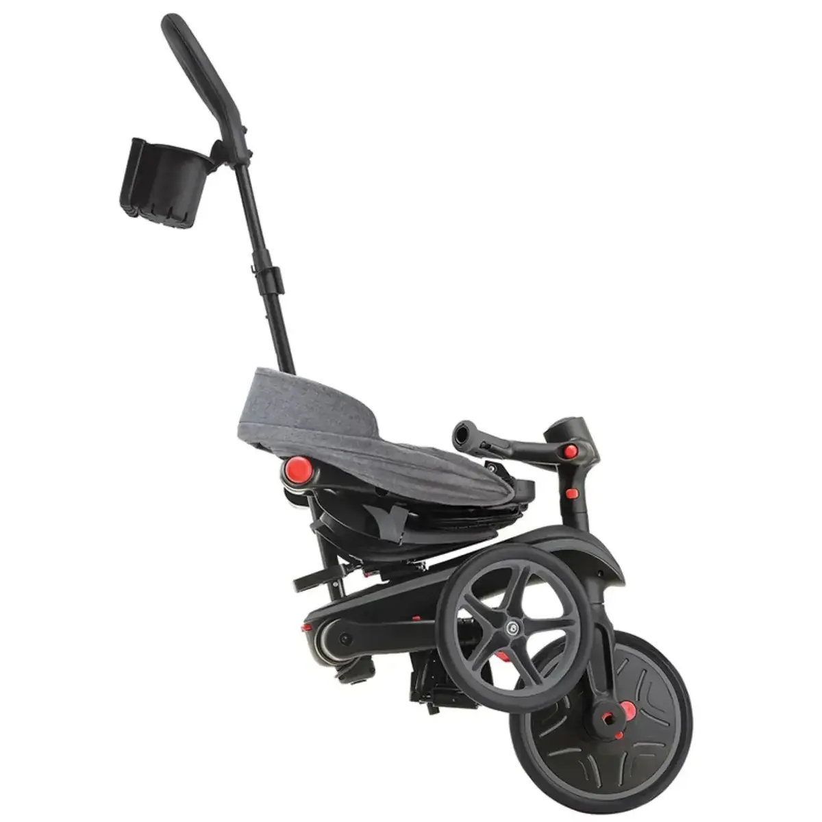Globber Explorer 4in1 Katlanabilir Bisiklet - Siyah/Gri