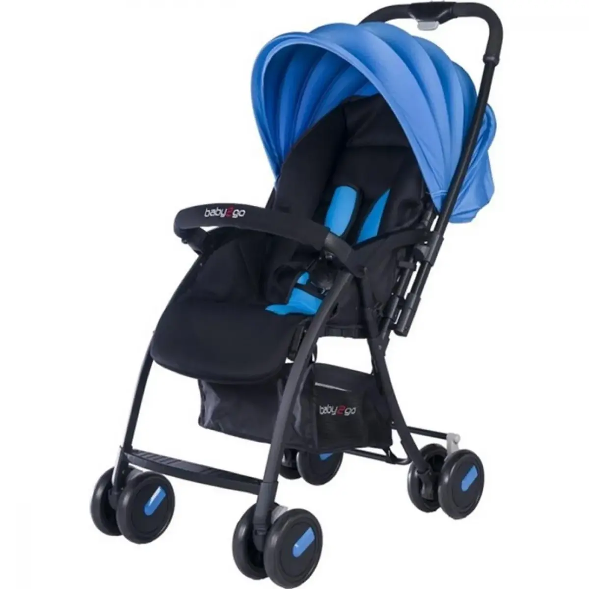 Baby2Go Pinna Deluxe Bebek Arabası Mavi