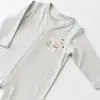 Bibaby Organik Tulum Takımı Tüllü Hug Me Bear Kar Melanj