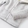 Bibaby Hırka Cepli Welsoft Triko Gri