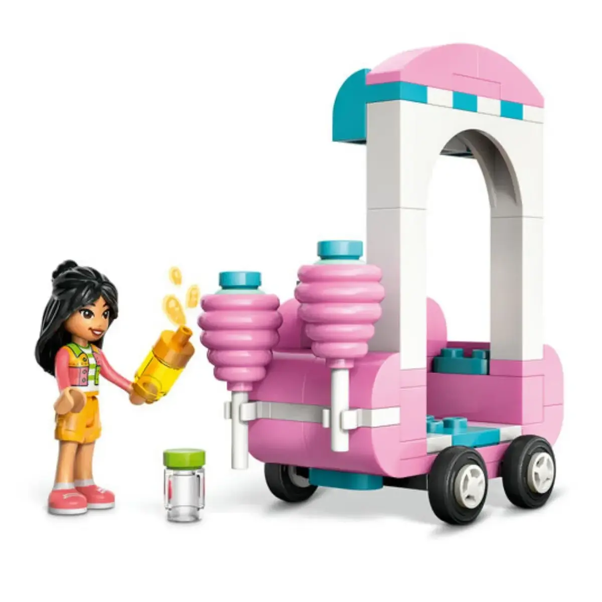 LEGO Friends Pamuk Şeker Standı ve Scooter 42643 