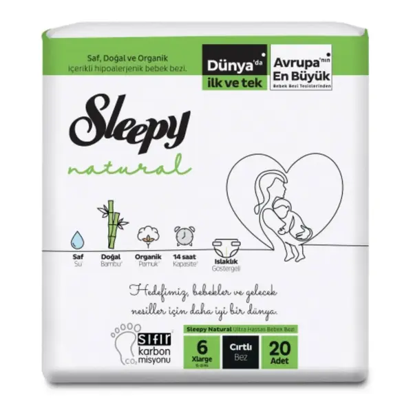 Sleepy Bebek Bezi 6 Beden XL 15-25 Kg 20li