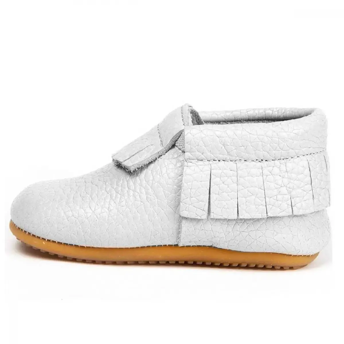 Ella Bonna Bebek Ayakkabısı Hakiki Deri Mokasen Beyaz Ella Bonna Bebek Ayakkabısı Hakiki Deri Mokasen Beyaz