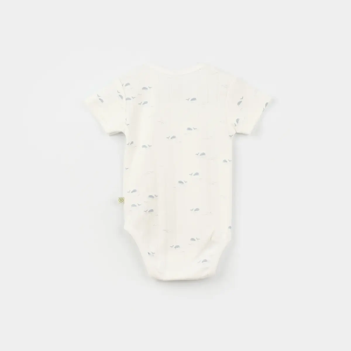 Bibaby Organik Body Kısa Kol Sun The Sail Ekru - Mavi