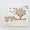 Bibaby Bornoz Takımı Sweet Fox Ekru - Kahverengi