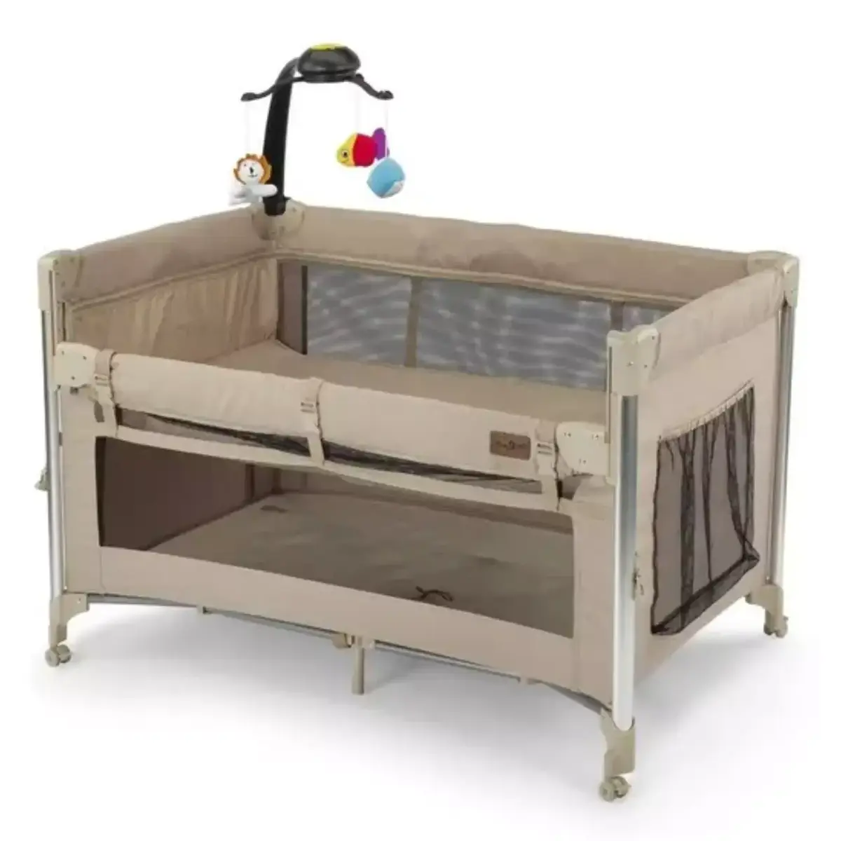 Baby2Go Luna Anne Yanı Oyun Parkı 70x110 cm Bej