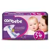 Canbebe Bebek Bezi 3+ Beden Midi Plus 5-10 Kg 50li Jumbo Avantaj Paket
