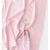 Bibaby Battaniye Müslin Pretty Rabbit Bambu Pembe