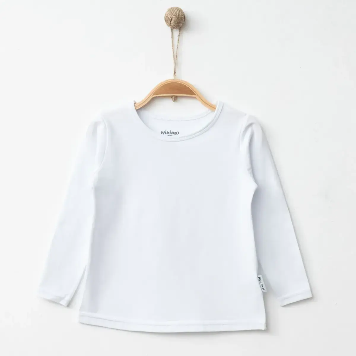 Winimo Sweatshirt Basic Beyaz