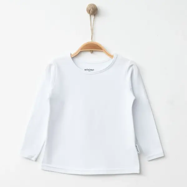 Winimo Sweatshirt Basic Beyaz