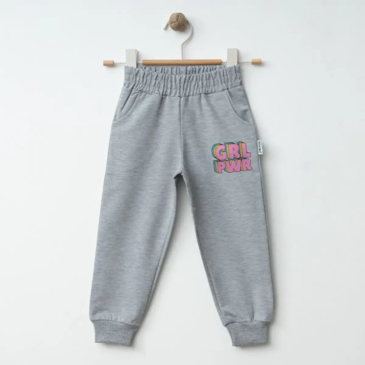 Winimo Eşofman Altı Pwr Girl Baskılı Gri Winimo Eşofman Altı Pwr Girl Baskılı Gri