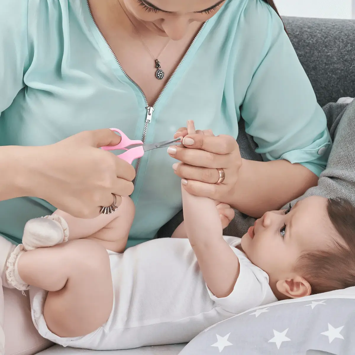 Wee Baby Bebek Bakım Seti Mavi