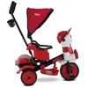 Babyhope Yupi Triycle Lüx Üç Tekerlikli Bisiklet Kırmızı-Siyah