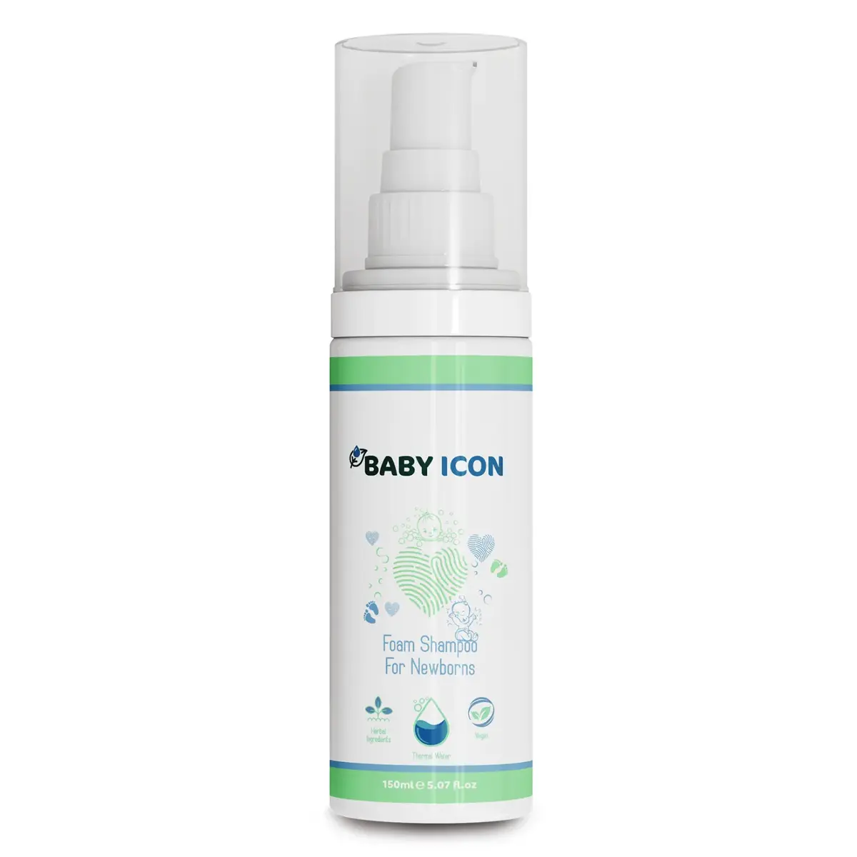 Baby İcon Yeni Doğan Konak Önleyici Köpük Şampuan 150 ml