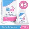 Sebamed Bebek Saç ve Vücut Şampuanı 150 ml x3