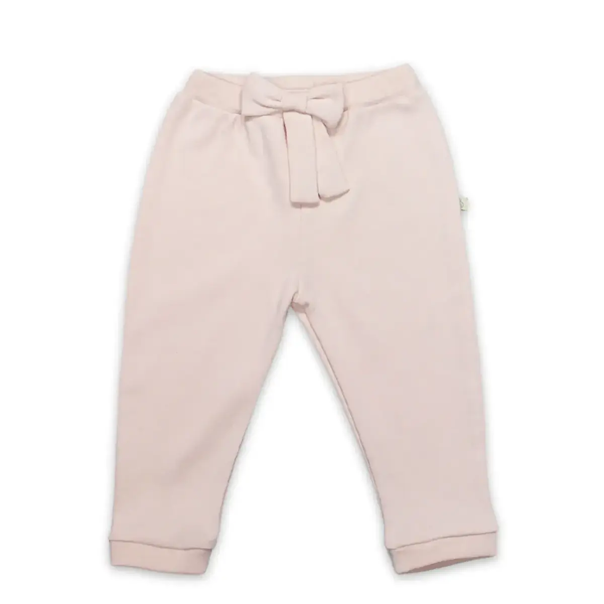 Bistyle Pantolon Patiksiz Grow in Love Pembe - Ekru