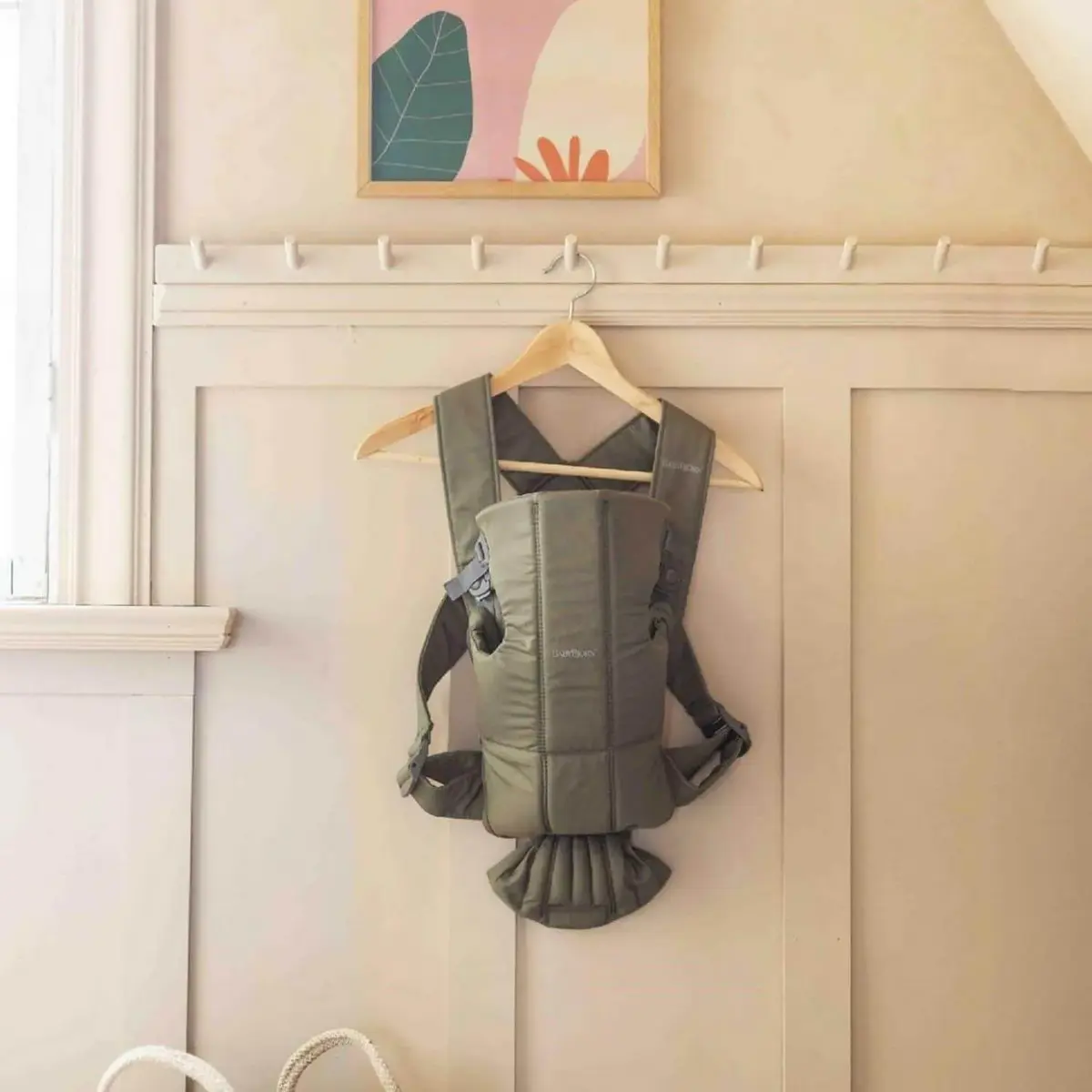 Babybjörn Kanguru Mini 3D Cotton Dark Green