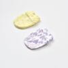 Bibaby Organik Eldiven 2li Love You Baby Yellow Lavender