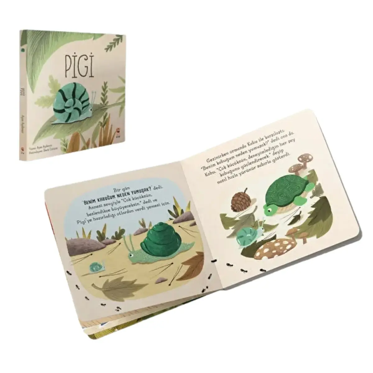 Pigi- Büyümek Treni 18 Parça Puzzle ve Kitap