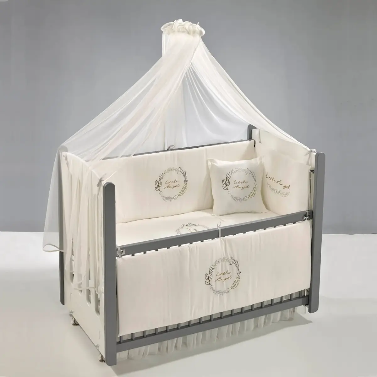Meltem Smart Mia Beşik 60x120 Gri-Angel