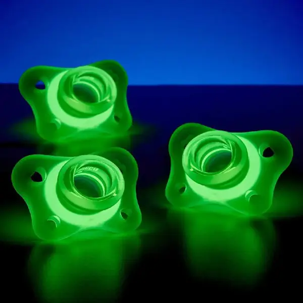 Chicco Physioforma Mini Soft Gece Parlayan Silikon Emzik 2li 2-6 Ay Unisex