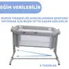 Chicco Next2Me Magic Evo Anne Yanı Beşik Grey Mist