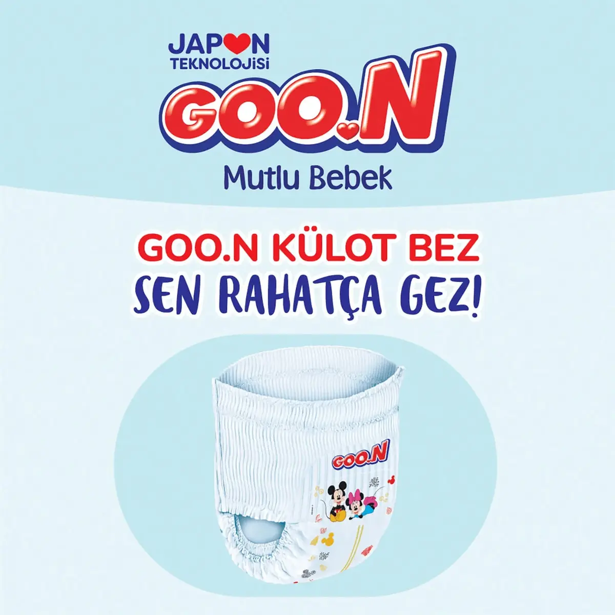 Goon Mutlu Bebek Külot Bebek Bezi 4 Beden 9-14 Kg 30lu Jumbo Paket