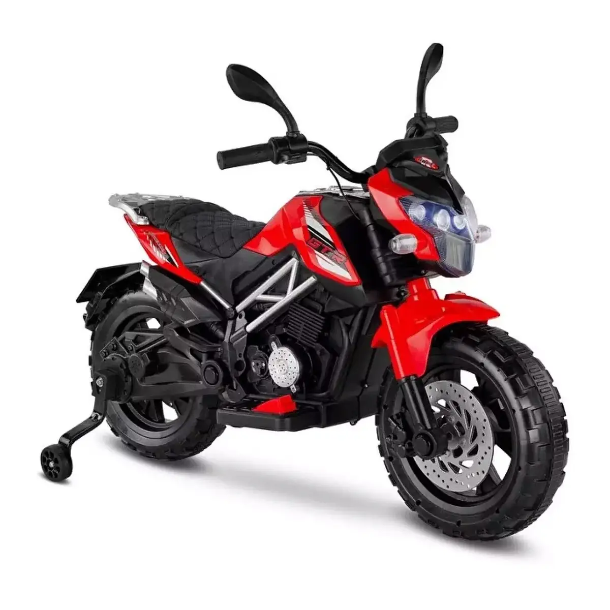 Babyhope 447 Motocross Akülü Motor 12V Kırmızı