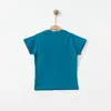 Bebolly T-shirt Happy Baskılı Turkuaz