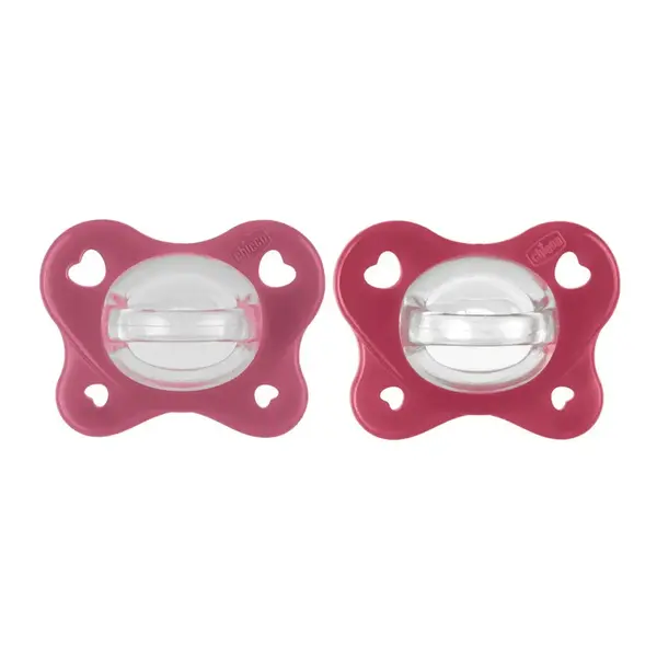 Chicco Physioforma Dual Soft Emzik Kız 16-36 Ay 2'li